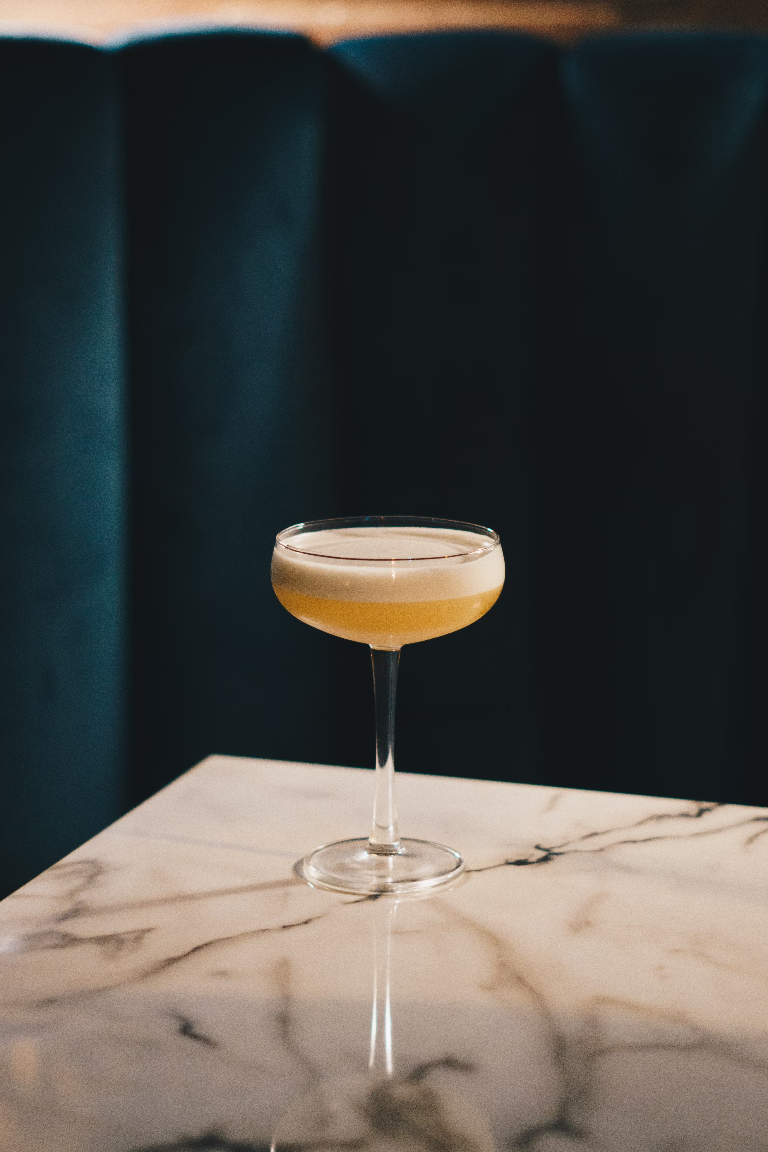 A citrus cocktail